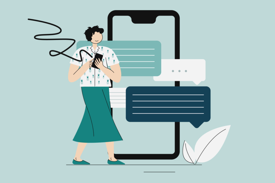 how swipe typing works