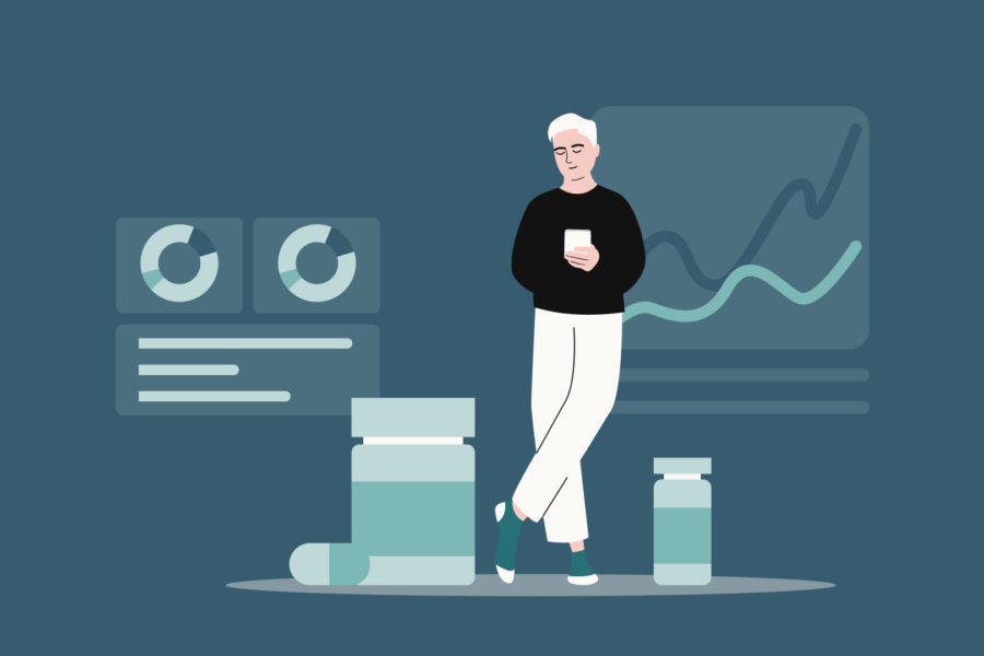 using keyboard SDK in mobile health wearable technologies