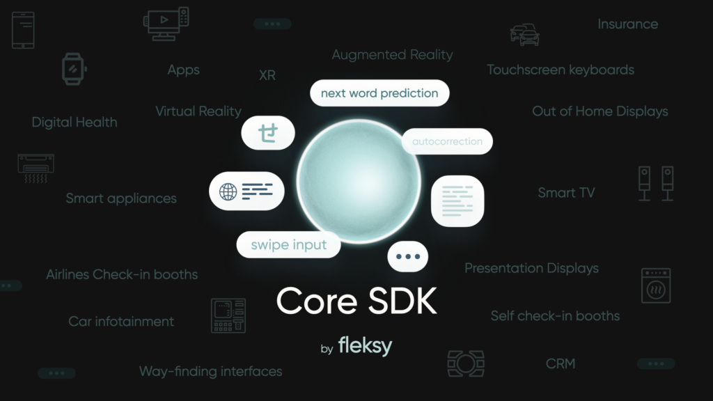 Fleksy coreSDK launch 1