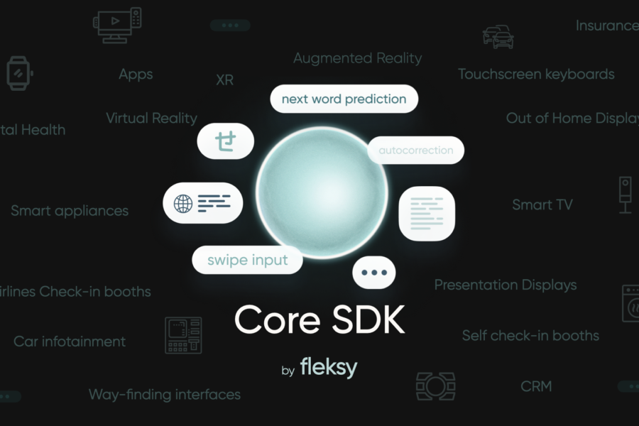 Fleksy coreSDK launch 1