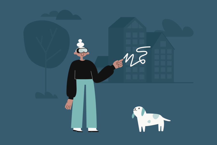 Typing in the metaverse with swipe input