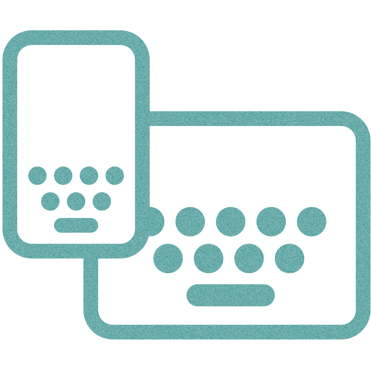 heroine keyboard blob