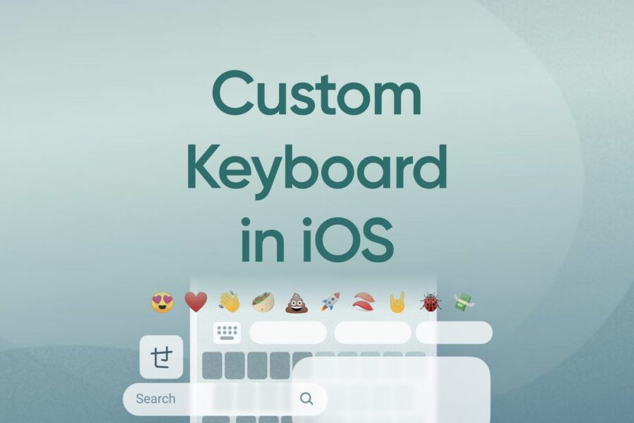 ‎‎custom keyboard in iOS.‎001.‎001